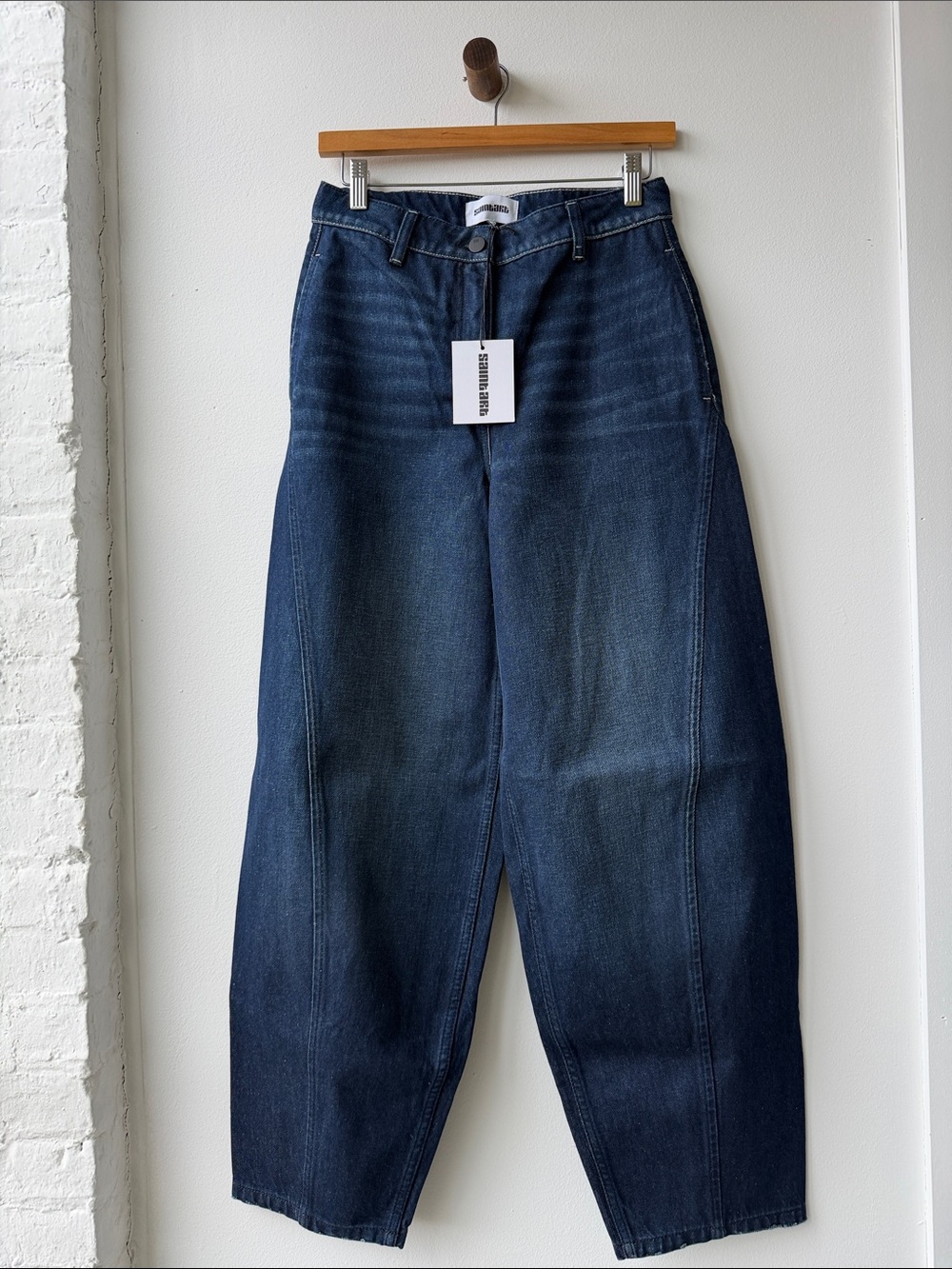 Wide Leg Dark Blue Women’s Jeans